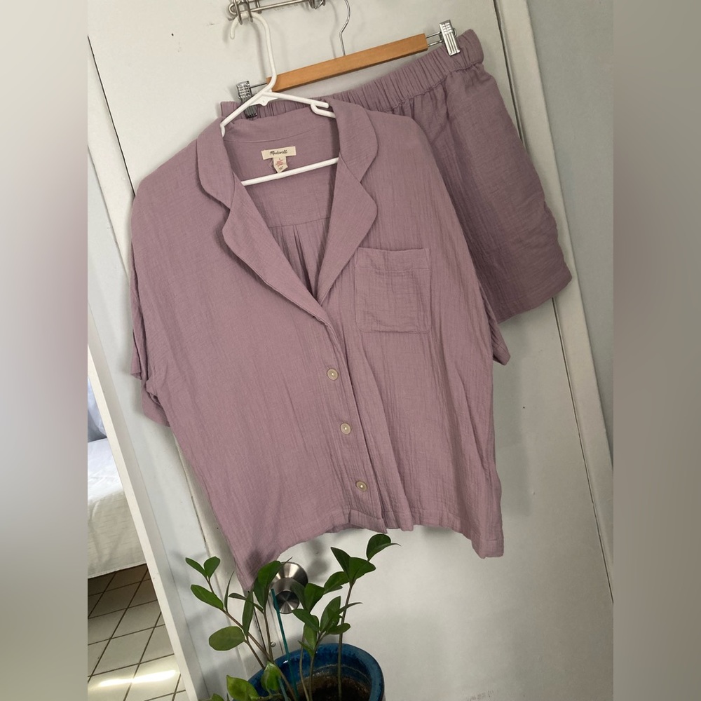 Madewell Top & Shorts Set